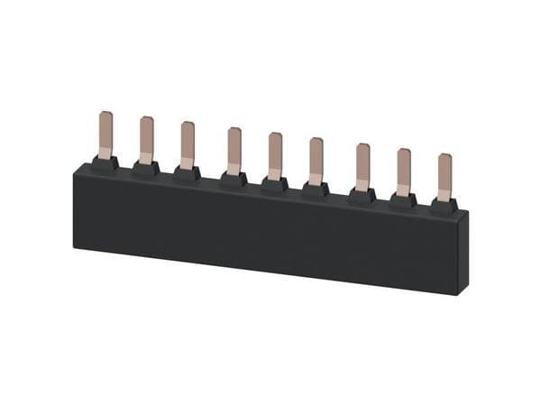 Samleskinne for 3 motorværn str. S2 afstand: 55 mm, 3RV1935-1B