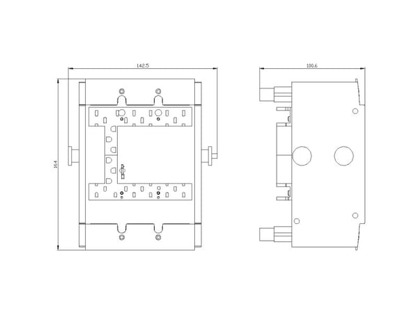 Siemens 3VA9213-0KD10, 876 g, 255 mm, 116 mm, 92 mm