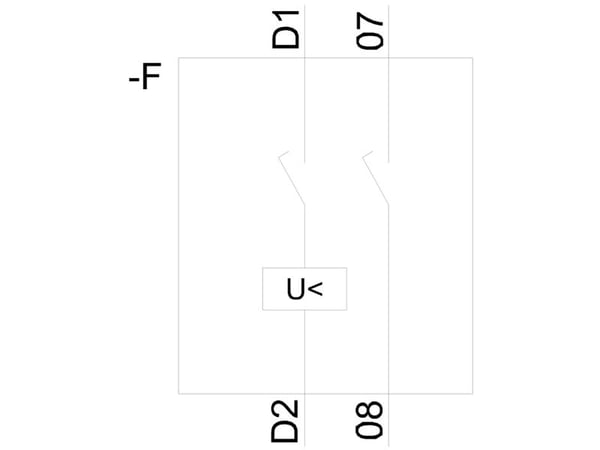 Siemens 3RV2922-2CP0 Trigger 1 st (B x H x D) 18,5 x 90 x 68 mm