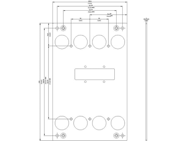 Siemens 3VA9448-0VK20 Tarvikesarja 1 kpl