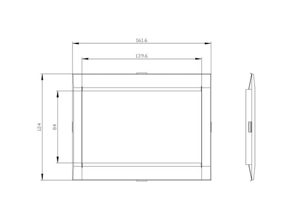 Siemens 3VA9254-0SB20 Effektkontakt-tilbehør 1 stk (B x H) 139.6 mm x 84.7 mm