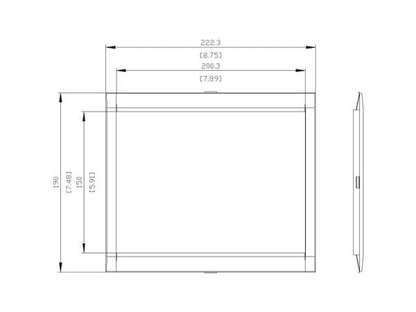 Siemens 3VA9583-0SB10 Aukkokehykset 1 kpl
