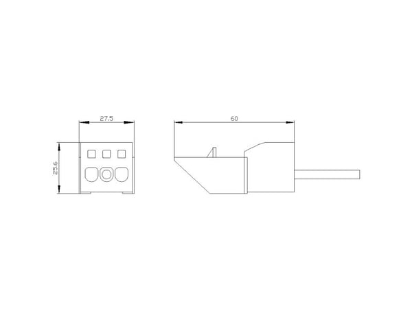 Siemens 3RV2917-5FA00 Effektkontakt-tilbehør 1 stk (B x H x T) 26 x 25 x 60 mm