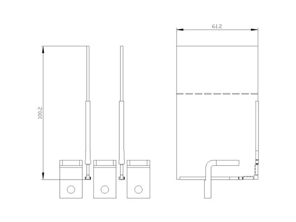 Siemens 3VA9113-0QG00 Laippaliitäntä 1 kpl