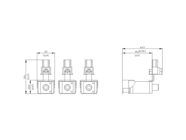 Siemens 3VA9243-0JH12 Runkokiinnike 1 kpl