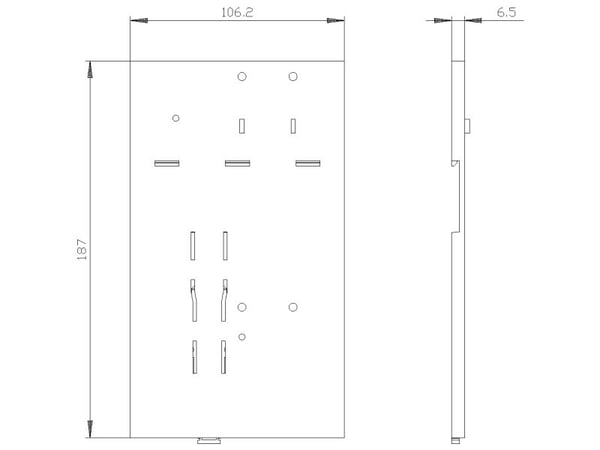 Adapter 3VA9 t/ 3VA11 3/4P max afbr