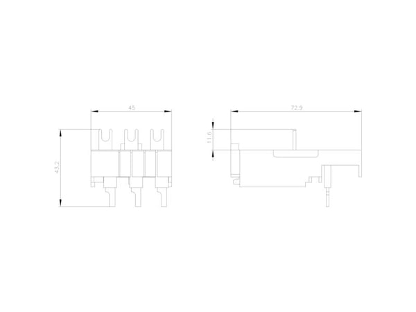 Linkmodul 3RV2,21/3RT2,2, 3RA2921-1AA00