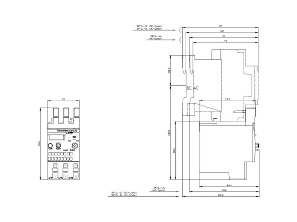 Siemens 3RU2126-4BC0, 52,5 mm, 120 mm, 106,5 mm, 231 g