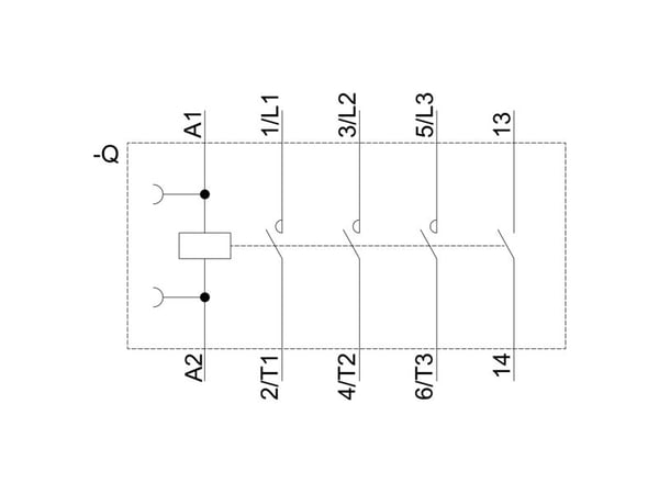 Siemens 3RT2017-2AV01 Tehonsuojaus 3 x katkaisija 690 V/AC 1 kpl