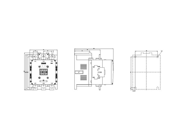 Siemens 3RT1076-6AP36, 214 mm, 289 mm, 233 mm, 272 mm, 10,3 kg, 1 styck