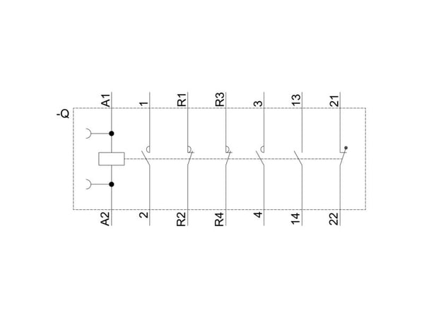Siemens 3RT2526-1AB00, 85 mm, 77 mm, 93 mm, 130 mm, 497 g, 1 styck