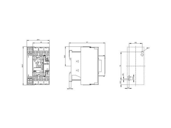 Siemens 3RT2526-2AP00 Kontaktori 2 x bryde-kosketin, 2 x urakosketin 1 kpl 1 kpl