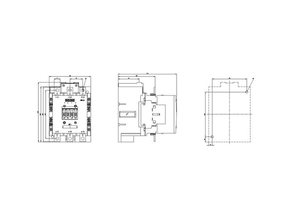 Siemens 3RT1055-6AB36, 172 mm, 190 mm, 129 mm, 181 mm, 3,37 kg, 1 styck