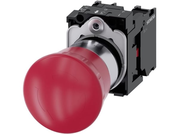 Siemens 3SU1150-1HB20-1PA0 Hätäpysäytyspainike 1 kpl.