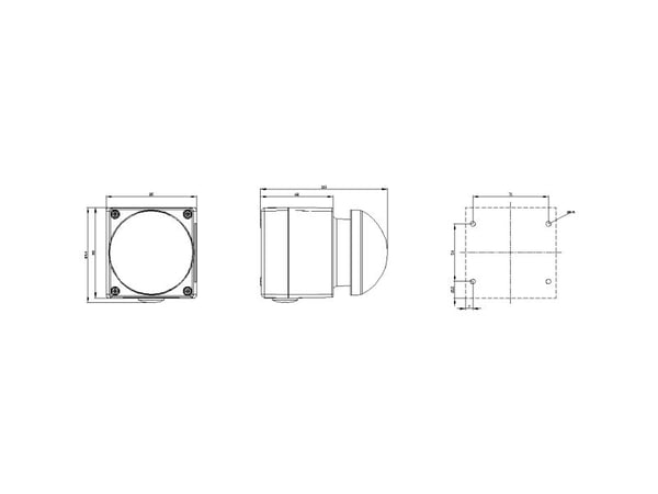 Siemens 3SU18512NG002AA2 3SU1851-2NG00-2AA2 Kaappi IP66, IP67, IP69/IP69K 1 kpl