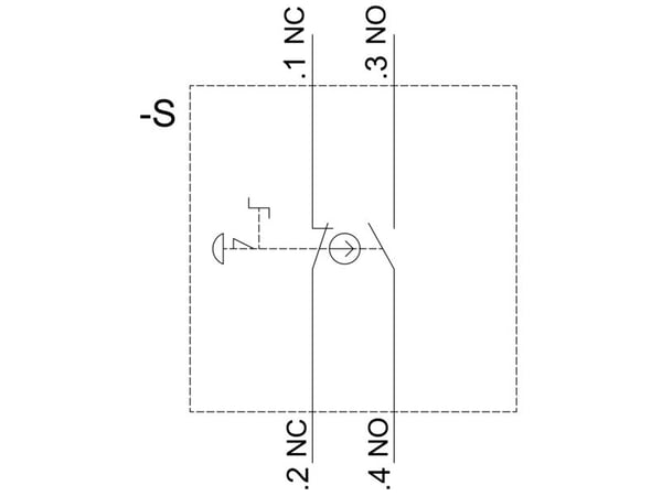 Siemens 3SU1100-1HB20-1FH0, IP67, IP69K, 2,23 cm, 98 mm, 146 mm, 55 mm, 89 g
