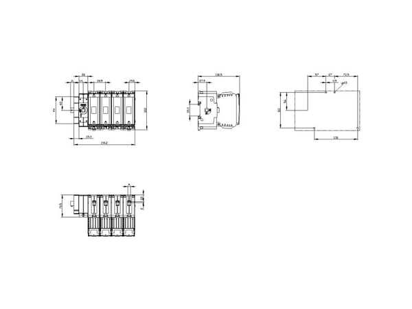Siemens 3KF1403-4LB11, IP20, 1 styck, 1,97 kg, 150 mm, 230 mm, 135 mm