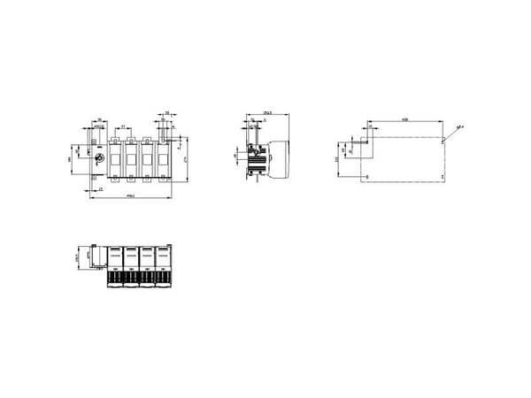 Siemens 3KF5463-4LF11, IP00, 1 styck, 21,7 kg, 320 mm, 600 mm, 320 mm