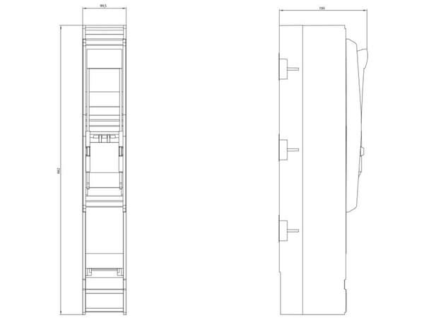 Siemens 3NJ4153-3BF01, 1 styck, 8,81 kg, 920 mm, 220 mm, 140 mm