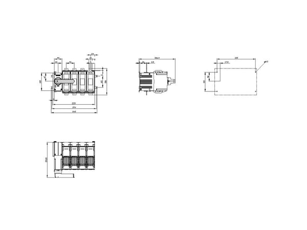 4-polig 160 A 690 V/AC Siemens 3KF24162LF11