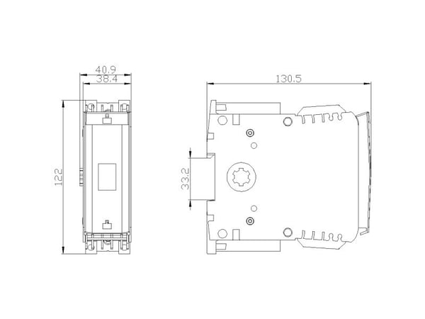 Grå Siemens 3KF91052AA00
