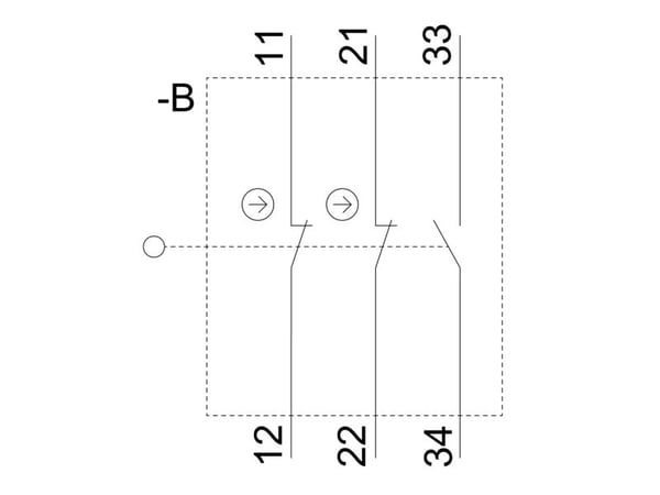 Siemens 3SE2283-0GA44 Gångjärnsbrytare 2 A Roterande drivenhet IP65 1 st
