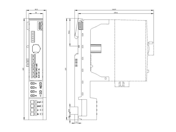 Siemens 3RK1908-0AP00-0AH0, 215 mm, 85 mm, 220 mm, 55 mm, 233 g, 1 styck