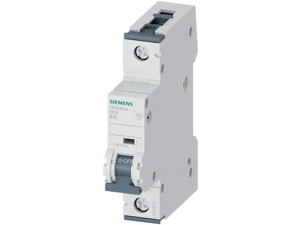 Siemens 5SY61136 5SY6113-6 Ledningssikkerikkerhedsafbryder 13 A 230 V, 400 V