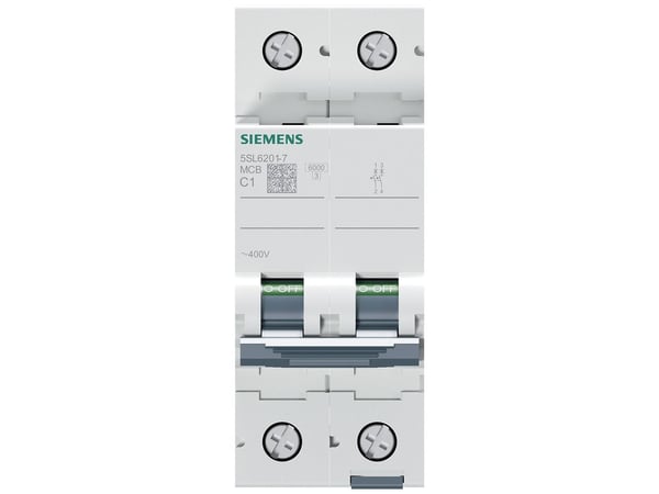 Siemens 5SL62017 5SL6201-7 Ledningssikkerikkerhedsafbryder 1 A 400 V