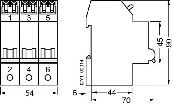Siemens 5SJ6316-6KS, IP20