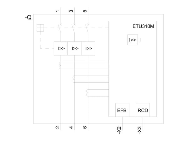 Siemens 3VA2163-7MS32-0AA0, IP40