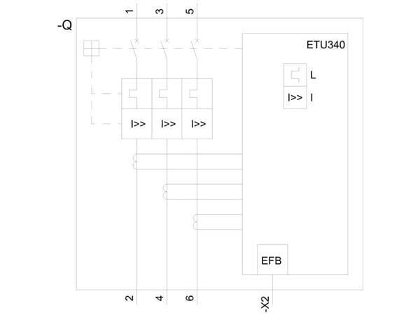 Siemens 3VA2580-6HK32-0AA0, IP40