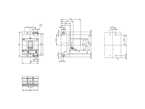 Siemens 3VA2580-6HK32-0AA0, IP40