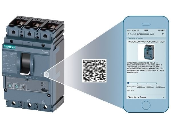 Siemens 3VA1120-3GF42-0AA0 Strömbrytare 1 st Inställningsområde (ström): 14 - 20 A Kopplingsspänning (max.): 690 V/AC (B x H x D) 101,6 x 130 x 70 mm