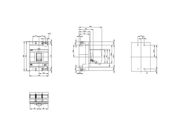 Siemens 3VA1580-5EF32-0KF0, IP40