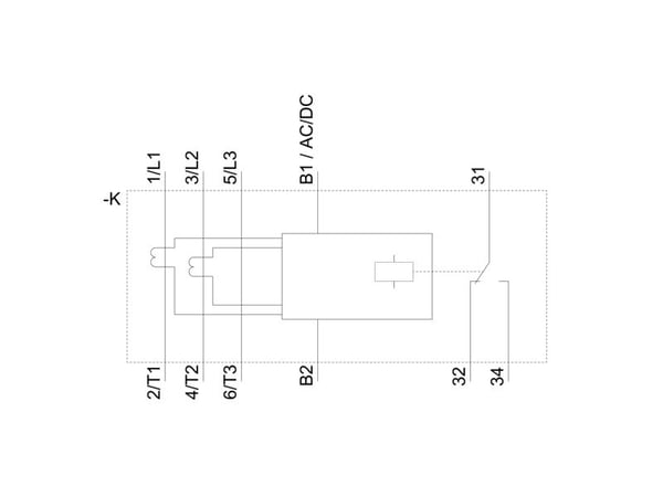 Siemens 3RR2142-2AW30 Valvontareleet