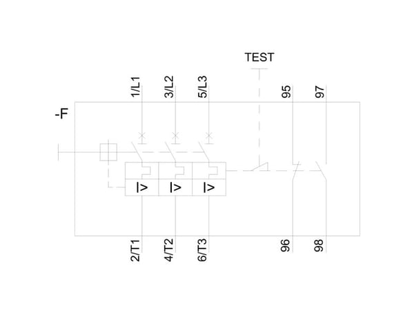 Siemens 3RV2131-4RA10 Katkaisija 1 kpl Asetusalue (virta): 70 - 80 A Kytkentäjännite (max.): 690 V/AC (L x K x S) 75 x 140 x 149 mm