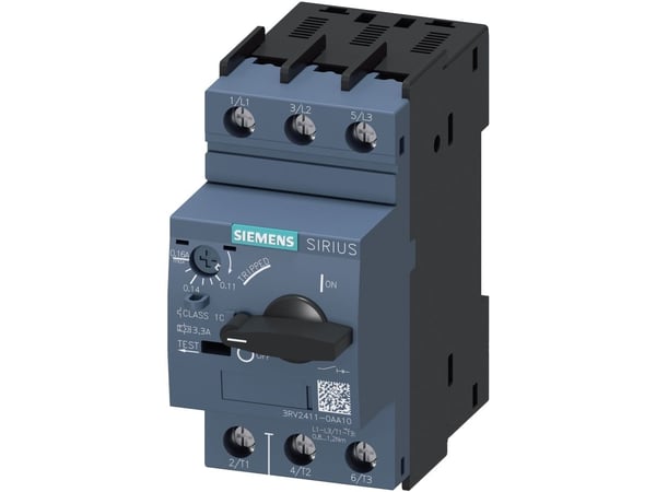 Siemensin katkaisija 1 kpl 3RV2411-0AA10 (3RV24110AA10)