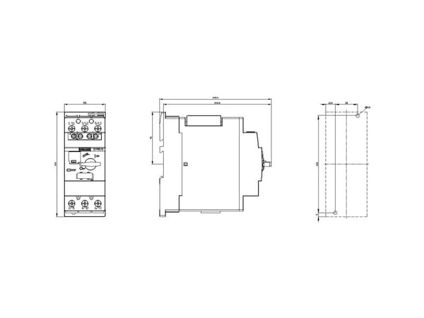 Siemensin katkaisija 3RV2031-4TA15 1 kpl (3RV20314TA15)