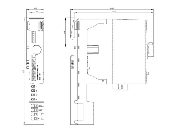Siemens 3RK1908-0AP00-0CP0 3RK19080AP000CP0 Perusyksikkö 500 V Nimellisvirta 32 A
