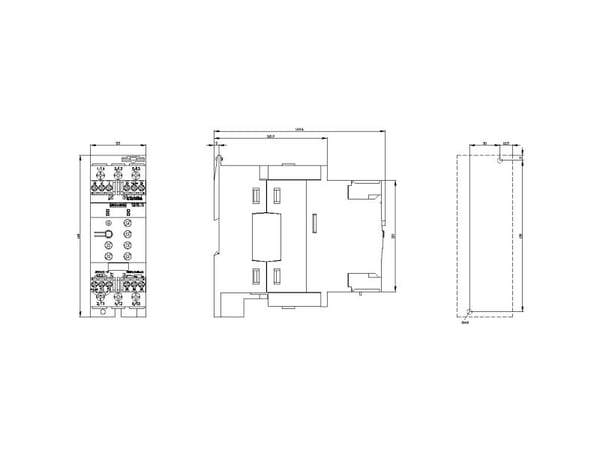 Siemens 3RW4036-1TB04, IP00, 1,29 kg, 70 mm, 197 mm, 170 mm