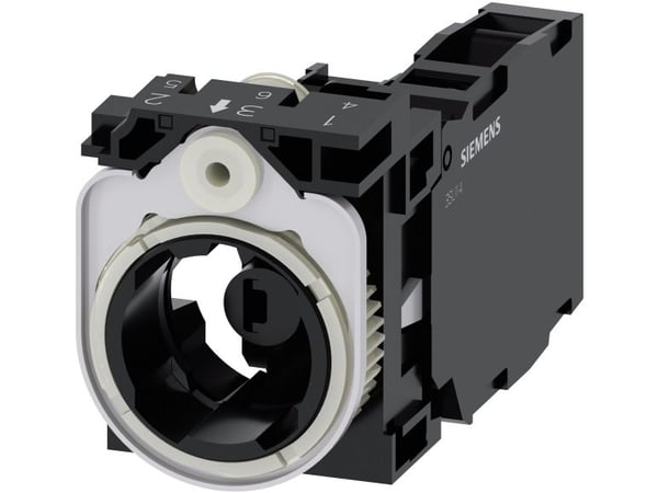 Siemens 3SU1501-1AG50-1FA0 Hållare för 3 moduler 1 x brydekontakt, 1 x sluttekontakt Blå 1 stk
