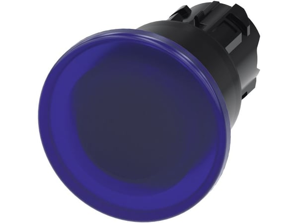 Siemens 3SU10011BA500AA0 3SU1001-1BA50-0AA0 Painike (Ø x K) 40 mm x 40 mm IP66, IP67, IP69/IP69K 1 kpl