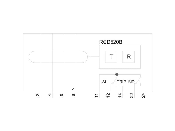 Siemens 3VA9114-0RL21 Differentialströmsskydd 1 st