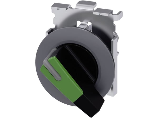 Siemens 3SU1062-2EF40-0AA0 Kiertokosketin Kiristyslaite Vihreä 1 x 90 ° 1 kpl 1 kpl