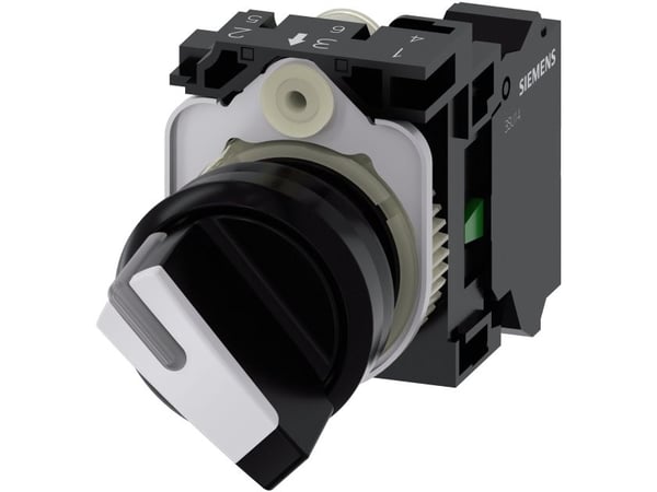 Siemens 3SU1100-2BF60-3BA0, IP67, IP69K, 2,23 cm, 50 mm, 100 mm, 30 mm, 57 g