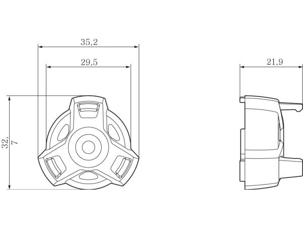 Siemens 6GT2690-0AK00, 75 mm, 20 mm, 75 mm, 8 g