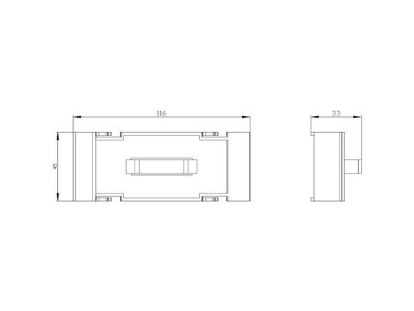 Siemens 3NJ6933-1DB00, 24 g, 115 mm, 46 mm, 31 mm