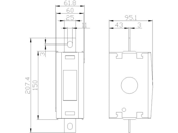 Grå Siemens 3KF93067AA00