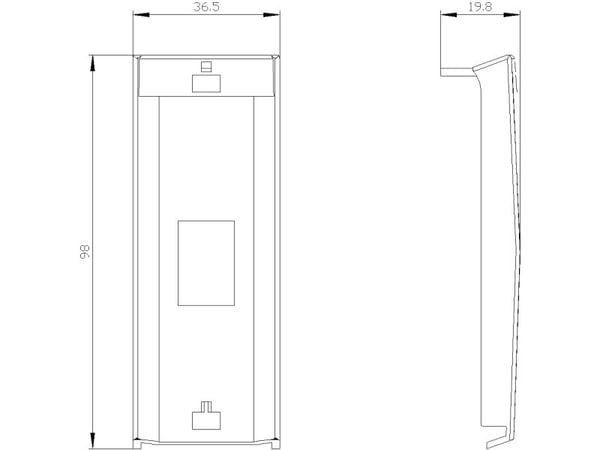 Siemens 3KF9112-0CA00, 101 g, 130 mm, 120 mm, 120 mm